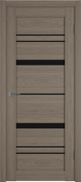 Межкомнатная дверь Atum PRO X25 Brun oak | Black gloss